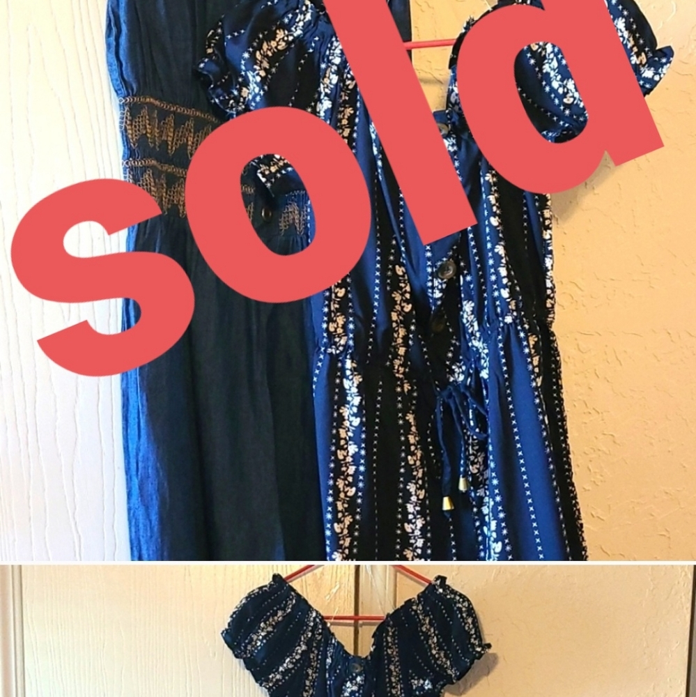 Large NWOT jumpsuit/romper bundle